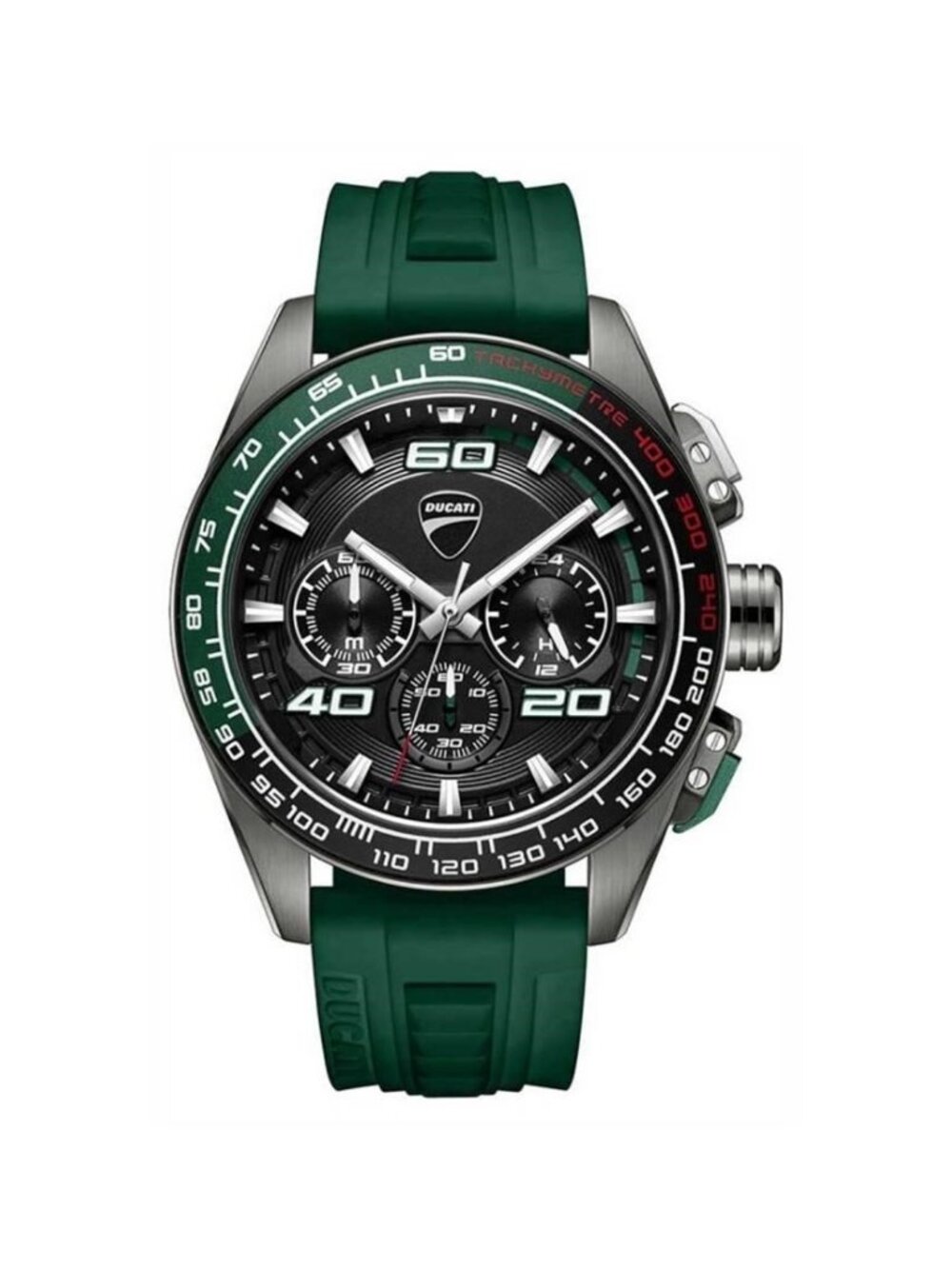 NWT Ducati Chronograph Quartz Black Dial Men's Watch